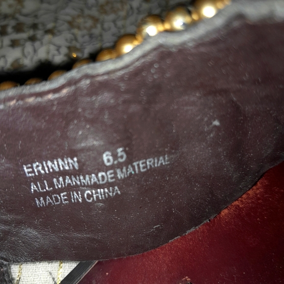 Steve Madden Gladiator Style Ornate Beaded Sandals Women's Size 6.5 - Picture 9 of 11